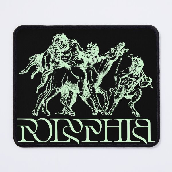 Item preview, Green horses Polyphia fan art designed and sold by summersOVER.