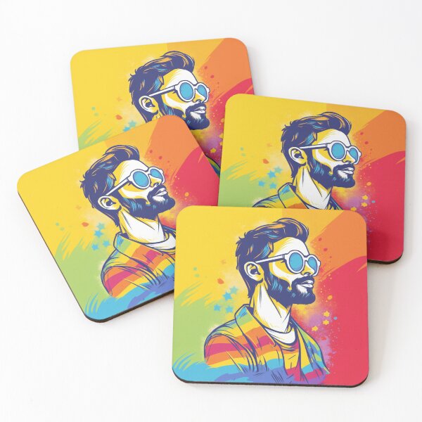 Item preview, Pride Journey: Rainbow Reflection designed and sold by CatPrintAlchemy.