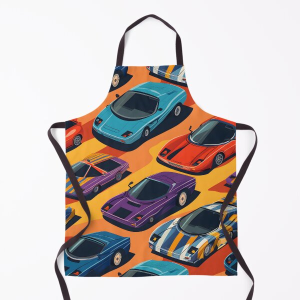 Item preview, Retro Super Car pattern designed and sold by PixlMasterpiece.