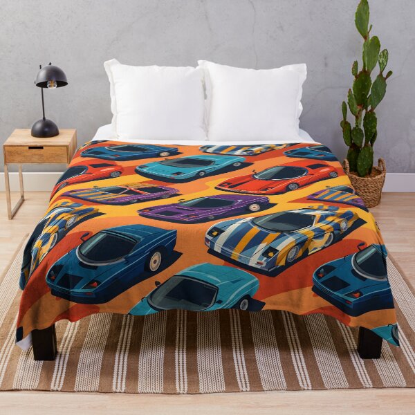Item preview, Retro Super Car pattern designed and sold by PixlMasterpiece.
