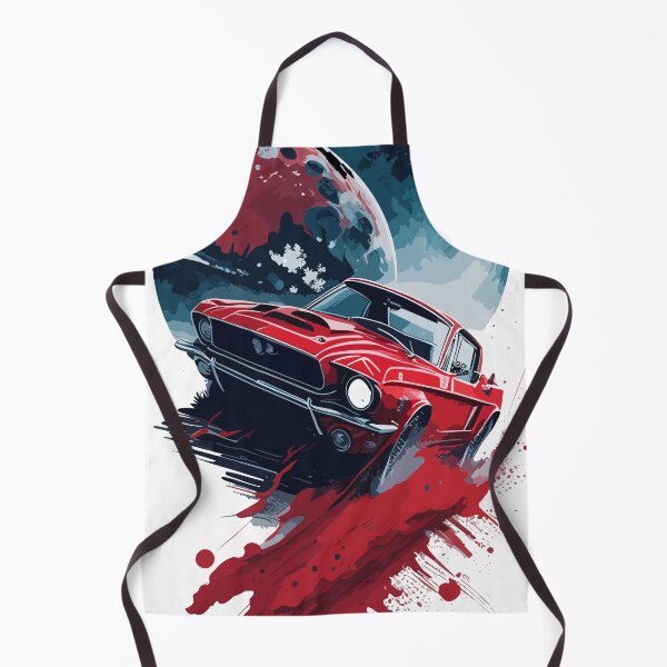 Item preview, Lunar Drifters - 1968 Ford Mustang Red Shelby Edition designed and sold by urbsrepublic.