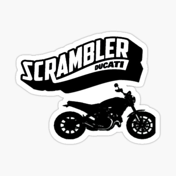 Scrambler Stickers for Sale