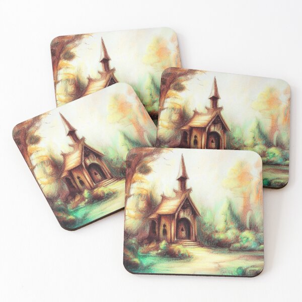 Item preview, Chapel in the woods designed and sold by Donkey's Salad.