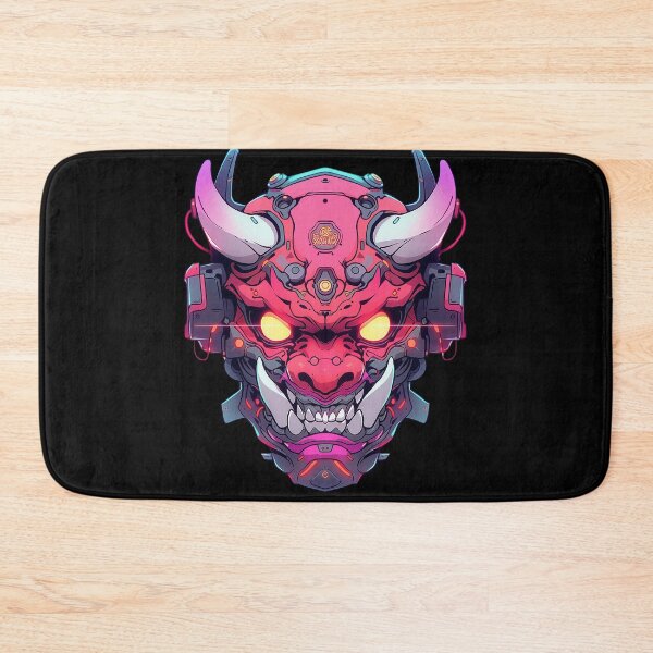 Item preview, Cyberpunk Demon Oni Mask designed and sold by notanotherif.