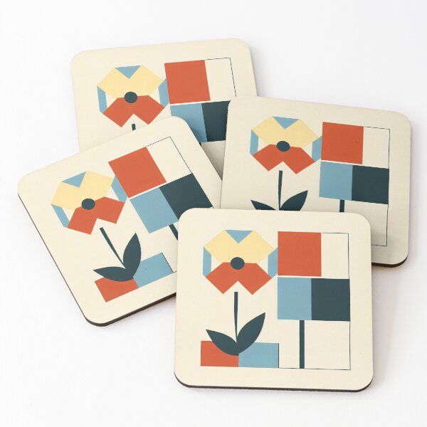 Item preview, Cubist flower designed and sold by Donkey's Salad.