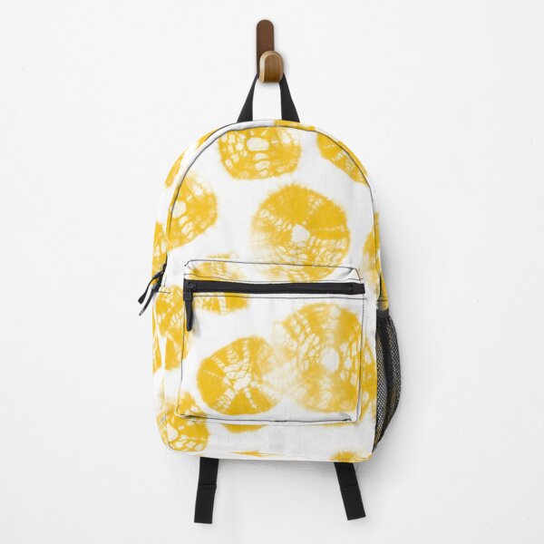 Item preview, Shibori Kumo yellow dots over white designed and sold by marufemia.