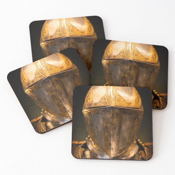 Item preview, Antique armour on black background. Concept for security, safety and fantasy. designed and sold by Paolo Modena Photography    -   Fine Italian Art.