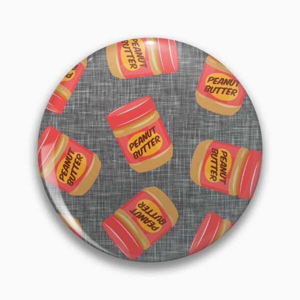 Item preview, peanut butter jars - linen gray designed and sold by littlearrow.