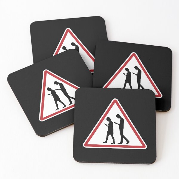 Item preview, Caution Smart Phone Sign EU designed and sold by twHistory.