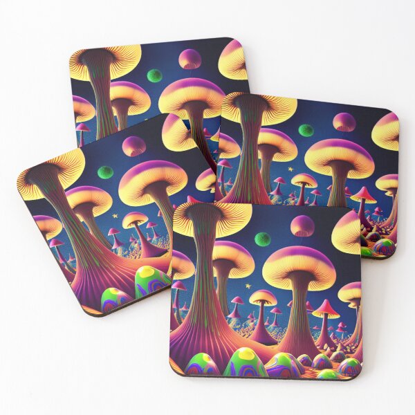 Item preview, Magic Mushrooms Trippy Dreamscapes 10 designed and sold by Benito Del Ray.