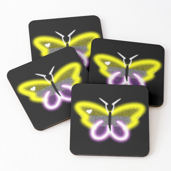 Item preview, Non-Binary Pride Moth (Version 1) designed and sold by O1RSH.