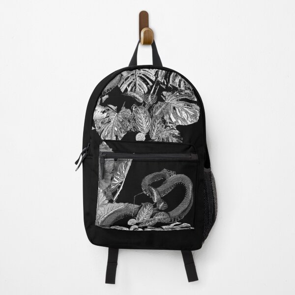 Item preview, Serpent In The Garden Dark Botanic Hawaiian Monstera Snake Vintage Moody Tropical Goth designed and sold by Lacrymastory.