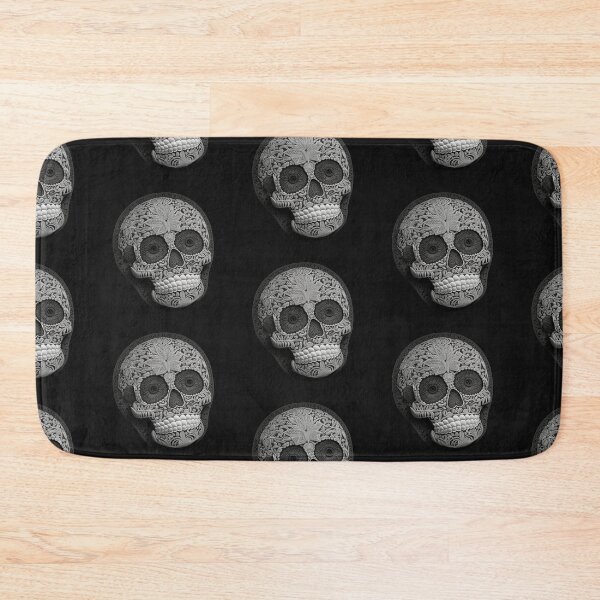 Item preview, Deluxe design made of embroidery skull textile Day of the Dead, Dia de los Muertos designed and sold by Tio-Tecun.