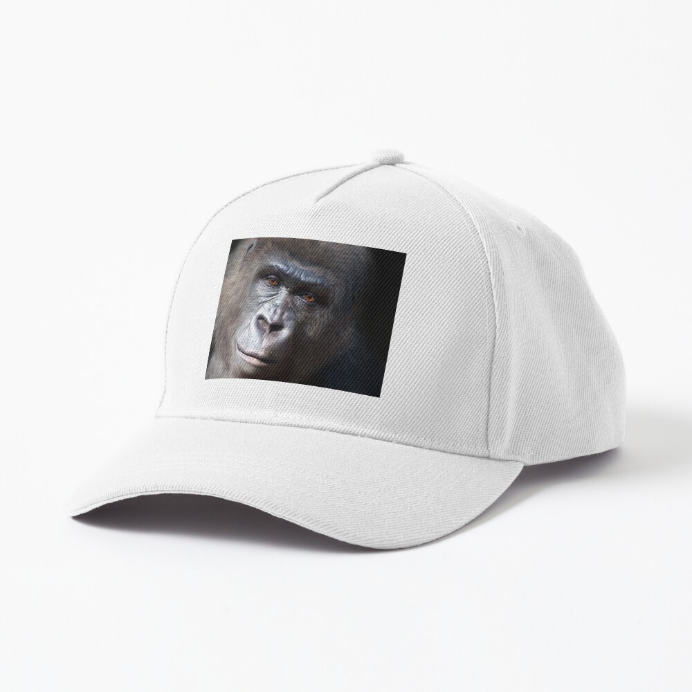 Gorilla Curved Baseball Cap - Orange