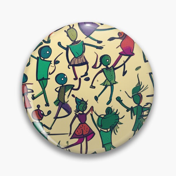 Item preview, Whimsical Tiny Dancers: Grace and Harmony  designed and sold by YUMMY PENCIL.