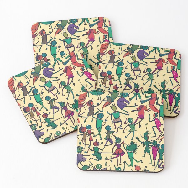 Item preview, Whimsical Tiny Dancers: Grace and Harmony  designed and sold by YUMMY PENCIL.
