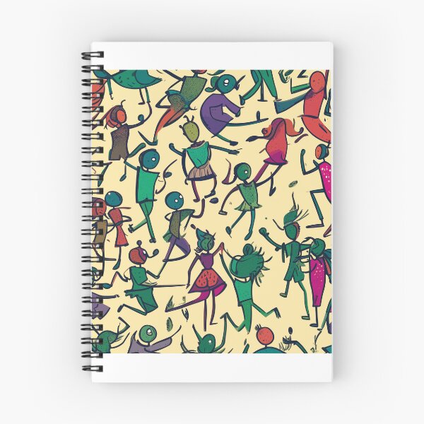 Item preview, Whimsical Tiny Dancers: Grace and Harmony  designed and sold by YUMMY PENCIL.