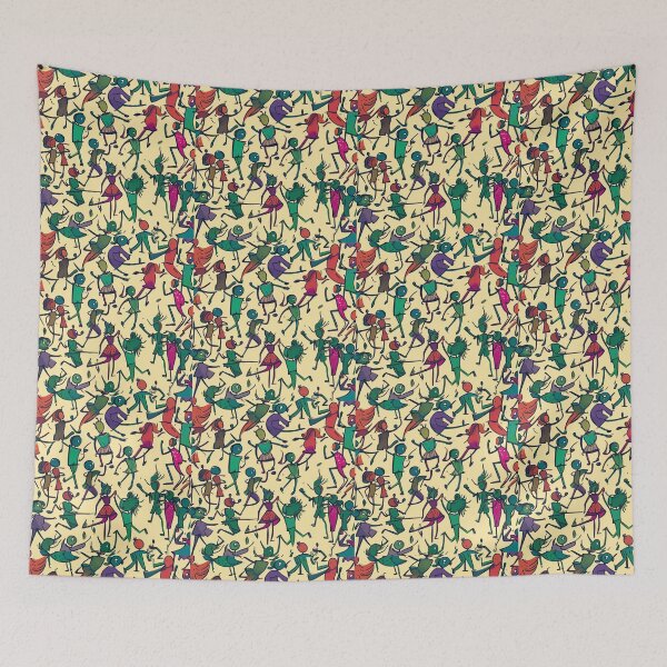 Item preview, Whimsical Tiny Dancers: Grace and Harmony  designed and sold by YUMMY PENCIL.