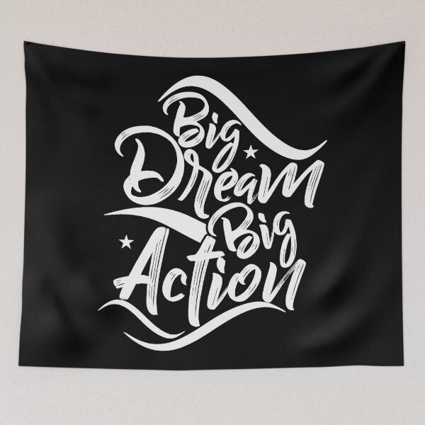 Item preview, Big Dream Big Action designed and sold by coollooc-piece.