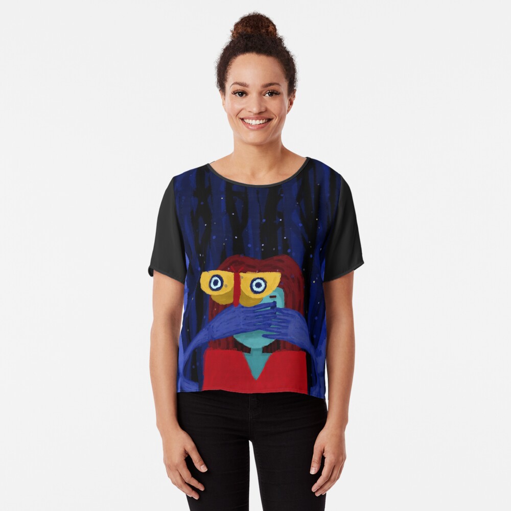 It's in the trees Chiffon Top