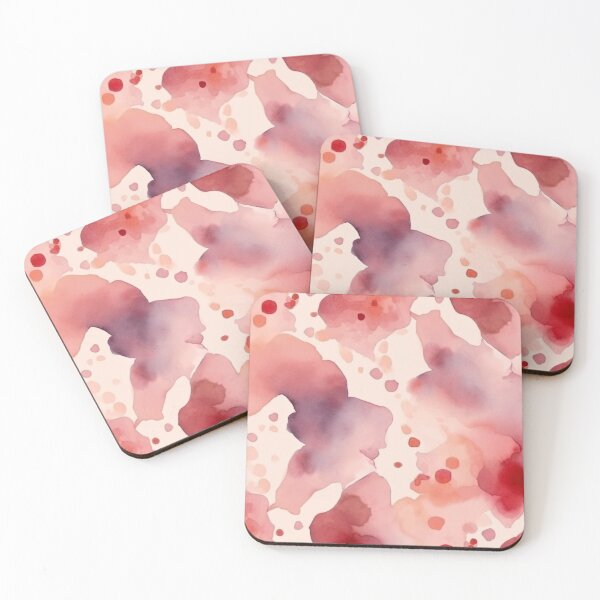 Item preview, Abstrac splash watercolor pattern warm colors designed and sold by DaisyMarroquin.