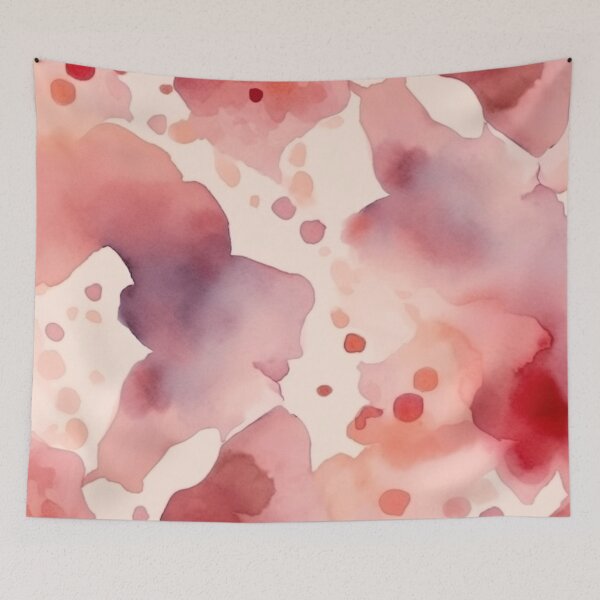 Item preview, Abstrac splash watercolor pattern warm colors designed and sold by DaisyMarroquin.