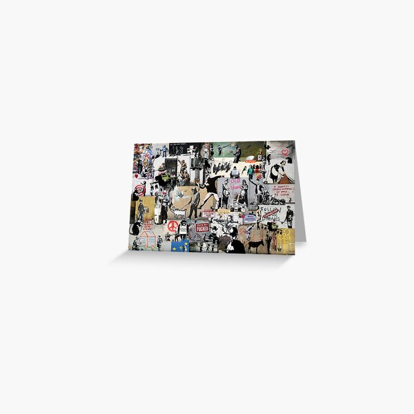 Item preview, Banksy Collage designed and sold by YussefRafik.