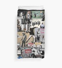 Banksy Collage Duvet Cover