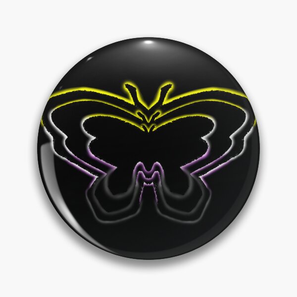 Item preview, Non-Binary Pride Moth (Version 2) designed and sold by O1RSH.