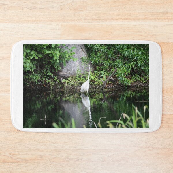 Item preview, White Egret Refection designed and sold by Cynthia48.