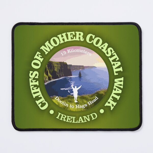 Item preview, Cliffs of Moher Coastal Walk (rd) designed and sold by curranmorgan.