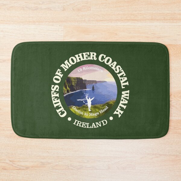 Item preview, Cliffs of Moher Coastal Walk (rd) designed and sold by curranmorgan.