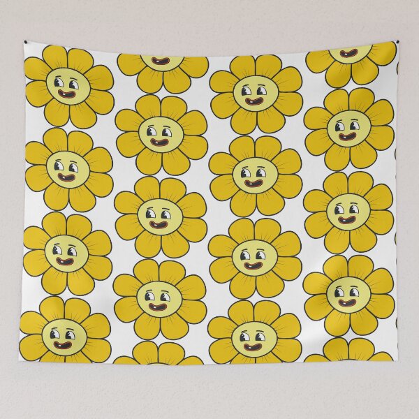 Item preview, Cartoon groovy flower designed and sold by SaturnO27.