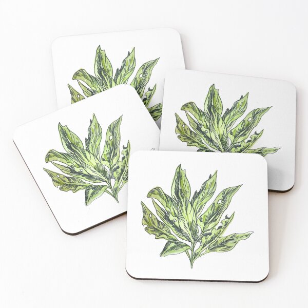 Item preview, okanagan sunflower leaves designed and sold by Peaceful Pasta.