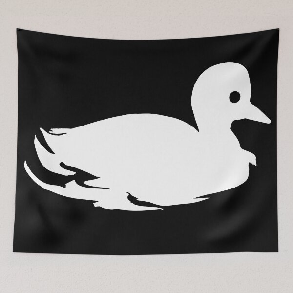 Item preview, Duck silhouette in water, sweater birds designed and sold by Kirei-Lily.