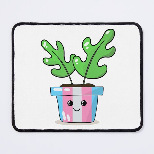 Item preview, Trans Pride Leaf Plant designed and sold by TheTransStyle.