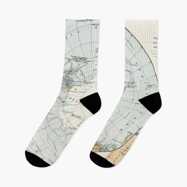Item preview, Vintage Map of Antarctica (1900) designed and sold by BravuraMedia.
