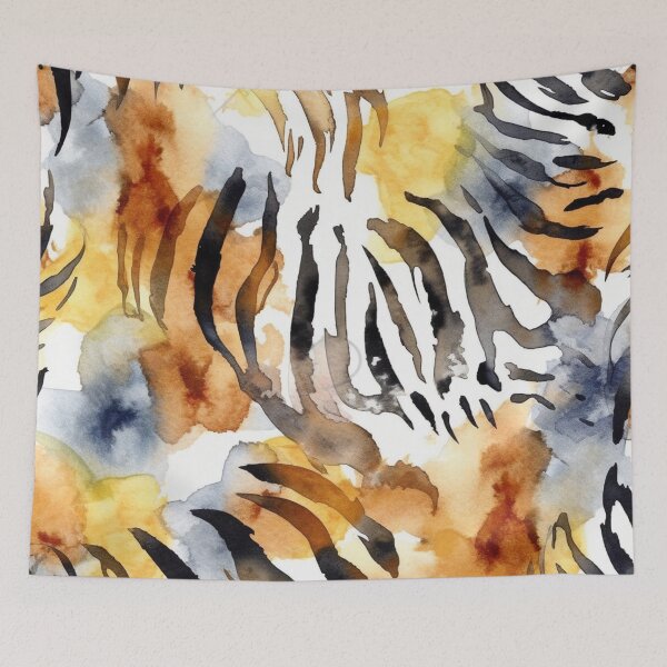 Artikelvorschau, Loses Aquarell-Tierdruckmuster entworfen und verkauft von DaisyMarroquin.