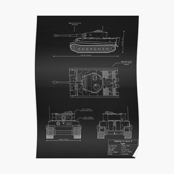 PzKpfw VI "Tiger" Poster