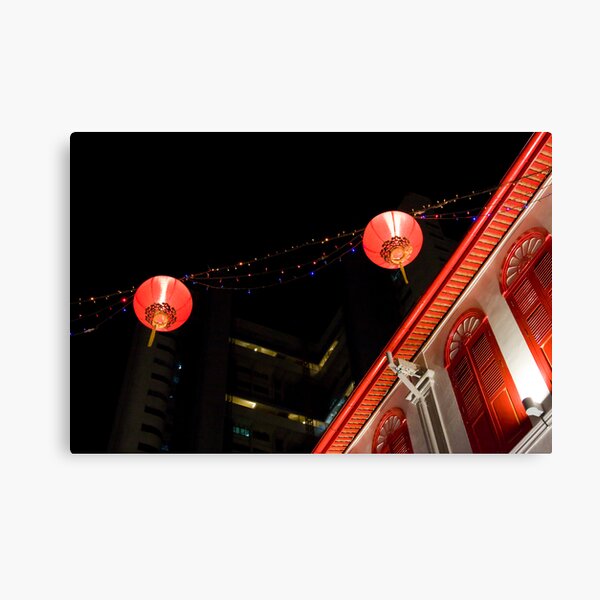 SINGAPORE CHINATOWN Canvas Print