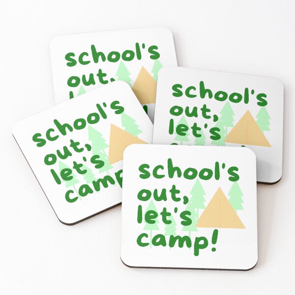 Item preview, Schools out, lets go camping! designed and sold by NorthernSnappy.