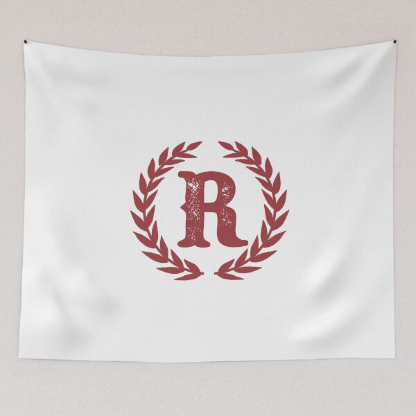 Item preview, Rustic Red Monogram: Letter R designed and sold by Jared Davies.