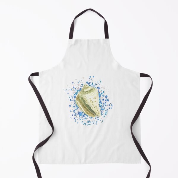 Item preview, Watercolor Sea Shell On Water Splash The Burst Of Color XIII designed and sold by Irina Sztukowski.