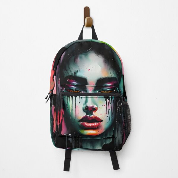 Item preview, "Melting Beauty: A Captivating Portrait of Transformation" designed and sold by TrippyTextiles.