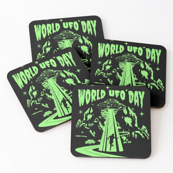 Item preview, World UFO Day, flying saucer designed and sold by HolidayBug.