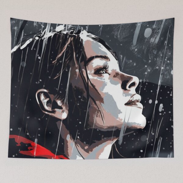 Item preview, Braving The Rain designed and sold by letsgetinspired.