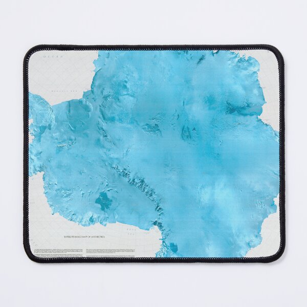 Item preview, Antarctica Satellite Map designed and sold by BravuraMedia.