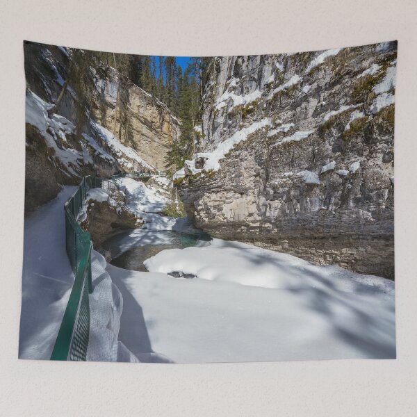 Item preview, Snowy Johnston Creek (Alberta) designed and sold by rawshutterbug.