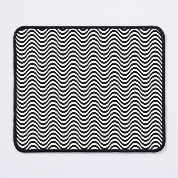Item preview, Seamless Wavy Dazzle Pattern In Black And White designed and sold by DarklingAnubiss.
