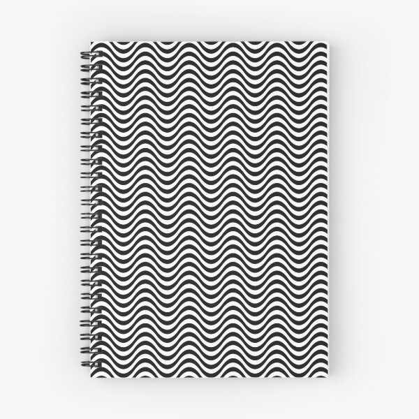 Item preview, Seamless Wavy Dazzle Pattern In Black And White designed and sold by DarklingAnubiss.
